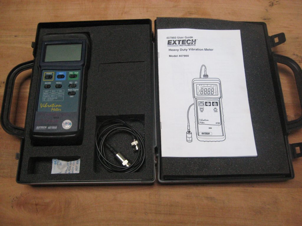 Detector Medidor de Vibraciones